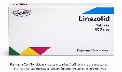 Linezolid 600 mg Caja con 10 tabletas En Puebla