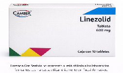 Linezolid 600 mg Caja con 10 tabletas En México
