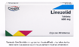 Linezolid 600 mg Caja con 10 tabletas Genérico