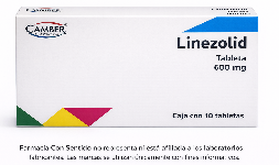 Linezolid 600 mg Caja con 10 tabletas Efectos secundarios