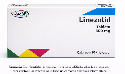 Linezolid 600 mg Caja con 10 tabletas Proveedor