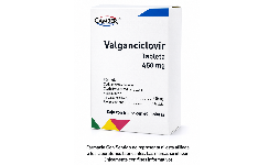 Valganciclovir 450 mg Caja con 60 tabletas Precio