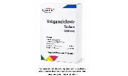 Valganciclovir (genérico de Valcyte) 450 mg Caja con 60 tabletas