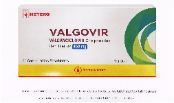 Valganciclovir 450 mg Caja con 60 tabletas