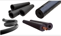 Aislamiento térmico para tuberías Elastómero