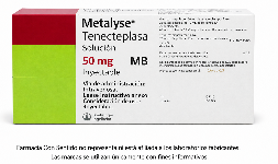 Tenecteplasa (Metalyse) 50 mg Frasco ámpula