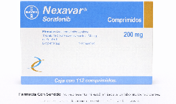 Tosilato de sorafenib 200 mg Caja con 112 tabletas Venta de
