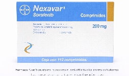 Tosilato de sorafenib 200 mg Caja con 112 tabletas Para qué sirve