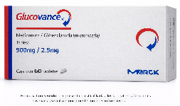 Metformina, glibenclamida 500 mg/ 2.5 mg Caja con 60 tabletas Proveedor