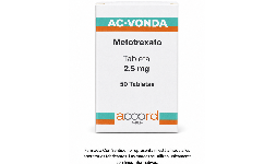 Metotrexato 2.5 mg Frasco con 50 tabletas Precio