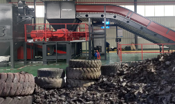 Trituradora para neumáticos, Tire shredder
