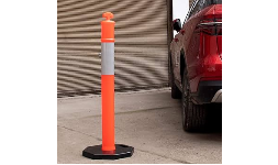 Poste delimitador de carril resistente a la intemperie de alta visibilidad