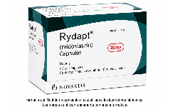 Midostaurina 25 mg Caja con 112 capsulas Costo de