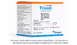 Natalizumab 20 mg/mL Frasco ámpula