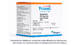 Natalizumab 20 mg/mL Frasco ámpula Costo de