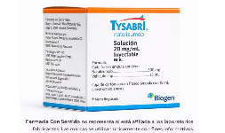 Natalizumab 20 mg/mL Frasco ámpula Precio