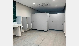 Mamparas sanitarias de laminado compacto