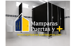 Mamparas al piso con expansores
