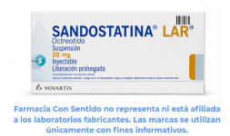 Octreótida 20 mg Jeringa prellenada En Puebla