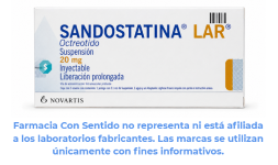Octreótida 20 mg Jeringa prellenada Efectos secundarios
