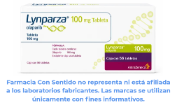 Olaparib (Lynparza) 100 mg Tabletas Caja con 56 tabletas