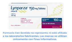 Olaparib 150 mg Tabletas Caja con 56 tabletas Venta de