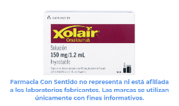 Omalizumab 150 mg/1.2 mL Frasco ámpula