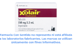 Omalizumab 150 mg/1.2 mL Frasco ámpula En México