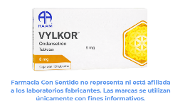 Ondansetrón 8 mg Caja con 10 tabletas Venta de