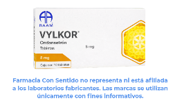 Ondansetrón 8 mg Caja con 10 tabletas Costo de