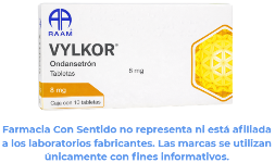 Ondansetrón 8 mg Caja con 10 tabletas En Puebla