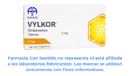 Ondansetrón 8 mg Caja con 10 tabletas En México