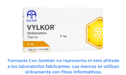 Ondansetrón 8 mg Caja con 10 tabletas Genérico