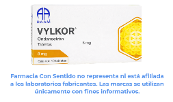 Ondansetrón 8 mg Caja con 10 tabletas Efectos secundarios