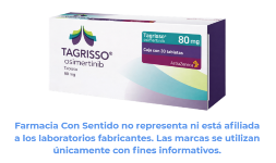 Osimertinib mesilato 80 mg Caja con 30 tabletas Efectos secundarios