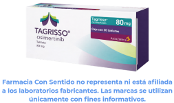 Osimertinib mesilato (Tagrisso) 80 mg Caja con 30 tabletas