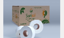Papel Higiénico Jumbo Institucional Caja con 6 Rollos Sanisol