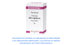 Paclitaxel 300 mg/ 50 mL Frasco ámpula En Puebla
