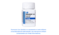 Palbociclib 75 mg Frasco con 21 cápsulas En Puebla