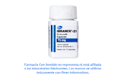 Palbociclib 75 mg Frasco con 21 cápsulas Para qué sirve