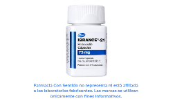 Palbociclib 75 mg Frasco con 21 cápsulas Efectos secundarios