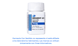 Palbociclib 75 mg Frasco con 21 cápsulas Proveedor