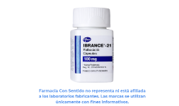 Palbociclib 100 mg Frasco con 21 cápsulas En México