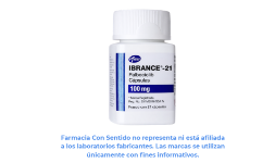 Palbociclib 100 mg Frasco con 21 cápsulas Para qué sirve
