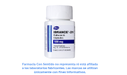 Palbociclib (Ibrance) 100 mg Frasco con 21 cápsulas