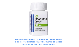Palbociclib 125 mg Frasco con 21 cápsulas Genérico