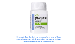 Palbociclib 125 mg Frasco con 21 cápsulas Para qué sirve