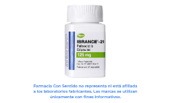 Palbociclib (Ibrance) 125 mg Frasco con 21 cápsulas
