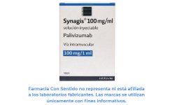 Palivizumab (Synagis) 100 mg/ 1 mL Frasco ámpula