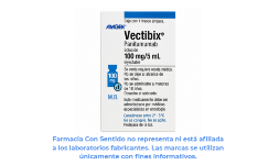 Panitumumab Solución inyectable 100 mg/ 5 mL Venta de